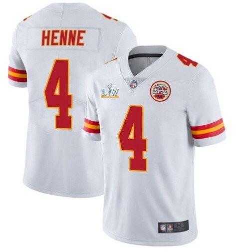 Nike Men & Women & Youth Chiefs 4 Chad Henne White 2021 Super Bowl LV Vapor Untouchable Limited Jersey,We sell and wholesale Nike Men & Women & Youth Chiefs 4 Chad Henne White 2021 Super Bowl LV Vapor Untouchable Limited Jersey on line form chian!